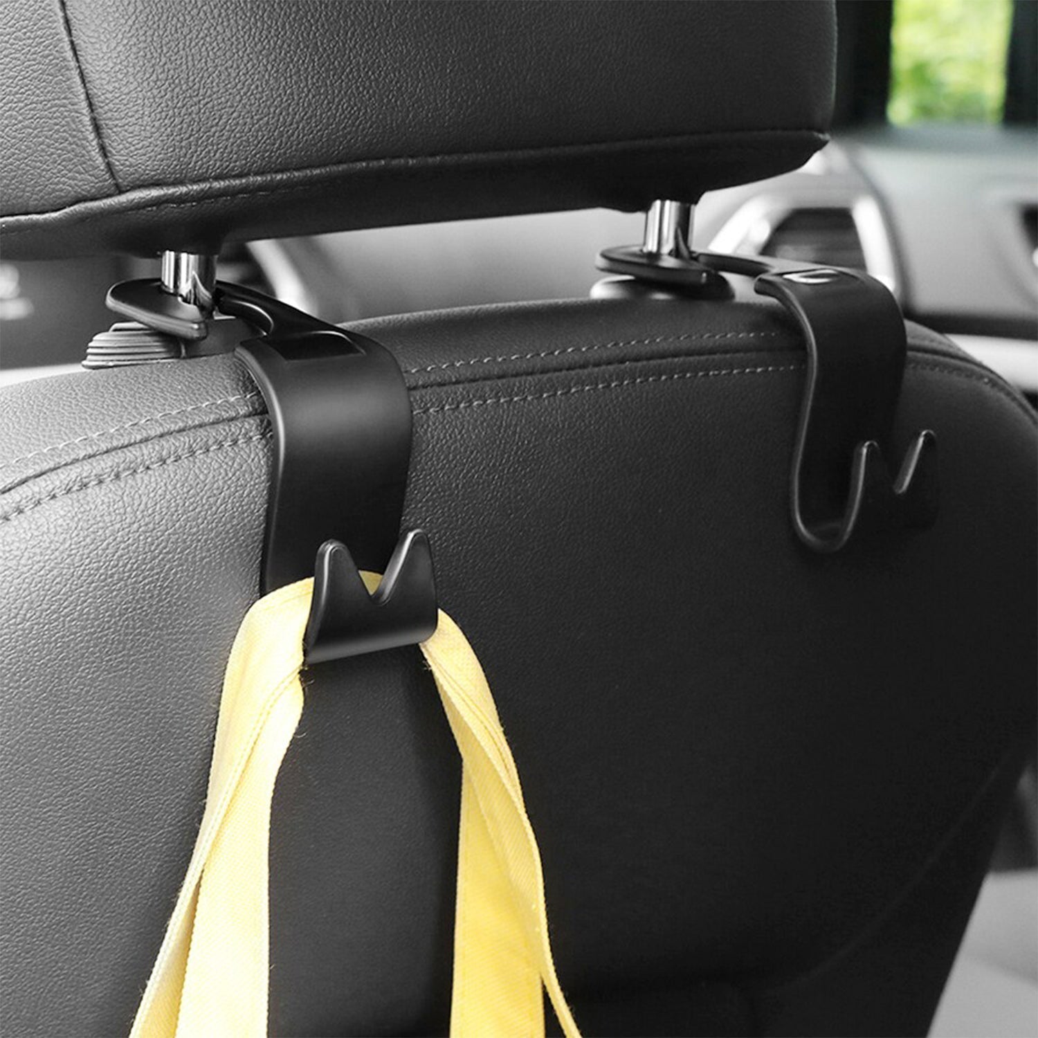 9005 Car Backrest Hanger and backrest stand for giving support and stance to drivers. DeoDap 9005 Car Backrest Hanger and backrest stand for giving support and stance to drivers. DeoDap